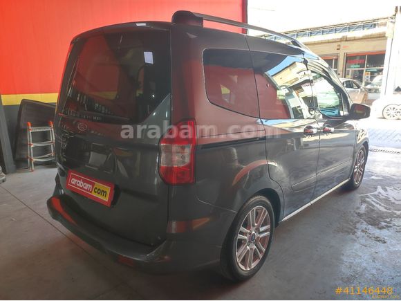 Galeriden Ford Tourneo Courier 1.5 TDCi Titanium Plus 2020 Model İzmir 108.807 km Gri