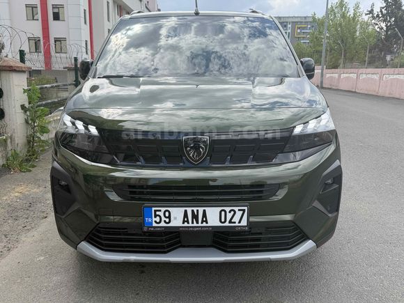 Sahibinden Peugeot Rifter 1.5 BlueHDI GT 2025 Model Tekirdağ