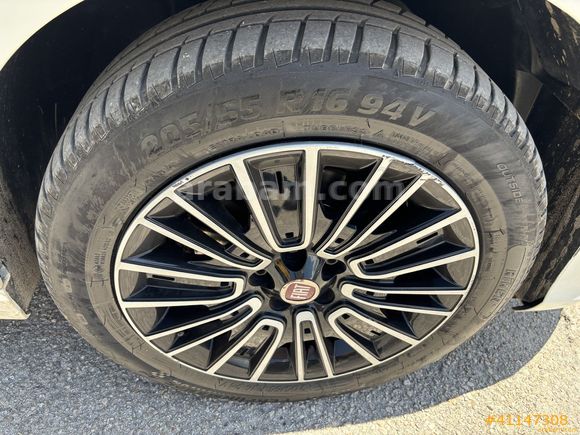 Galeriden Fiat Egea 1.3 Multijet Easy Plus 2022 Model Bursa 76.878 km Beyaz