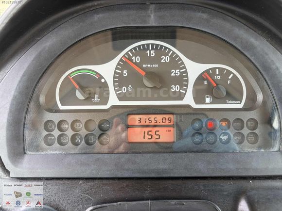2017 ERKUNT HAŞMET 110 LÜKS ÇOK TEMİZ BAKIMLI TRAKTÖR