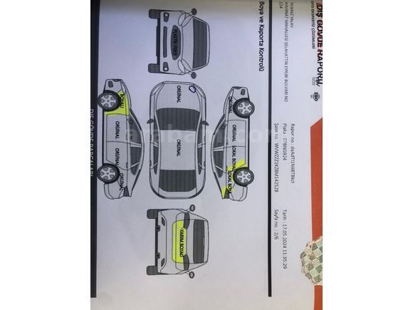 MEMURDAN 1.6 DÜZ MOTOR 2008 JETTA