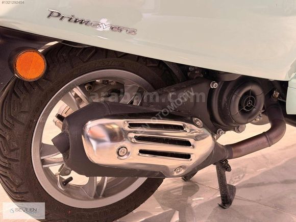 SEVİLEN'DEN VESPA PRİMAVERA 50
