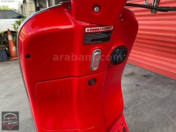 KUBA GRACE 50 (125cc) VESPA DÖNÜŞÜMLÜ ( 2693 KM'DE )
