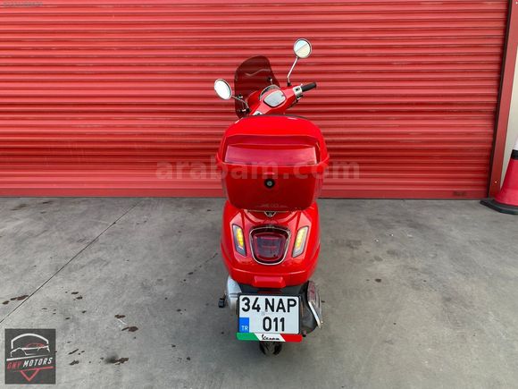 KUBA GRACE 50 (125cc) VESPA DÖNÜŞÜMLÜ ( 2693 KM'DE )