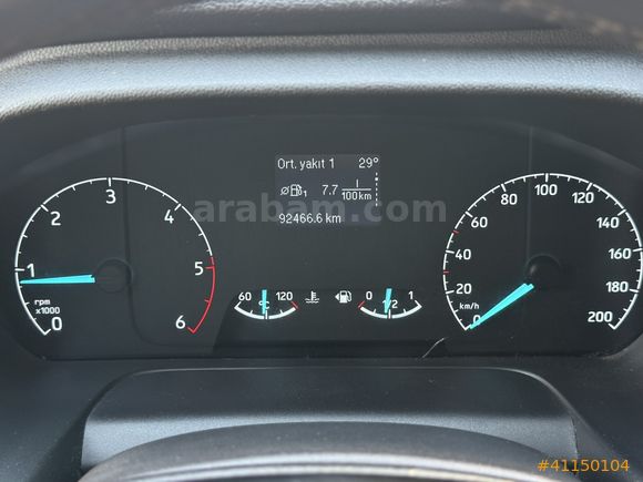 ARGEDEN 2022 FORD TRANSİT CUSTOM 320 L TREND SADECE 92.000 KM