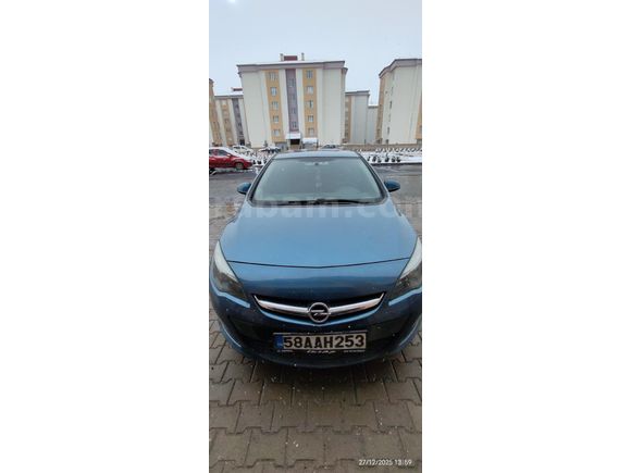 Sahibinden Opel Astra 1.6 Edition 2016 Model Sivas 124.500 km Mavi