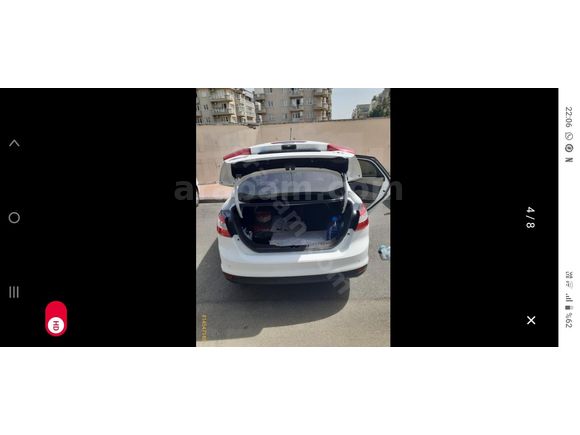 Sahibinden Ford Focus 1.6 TDCi Trend X 2013 Model  252.000 km Beyaz
