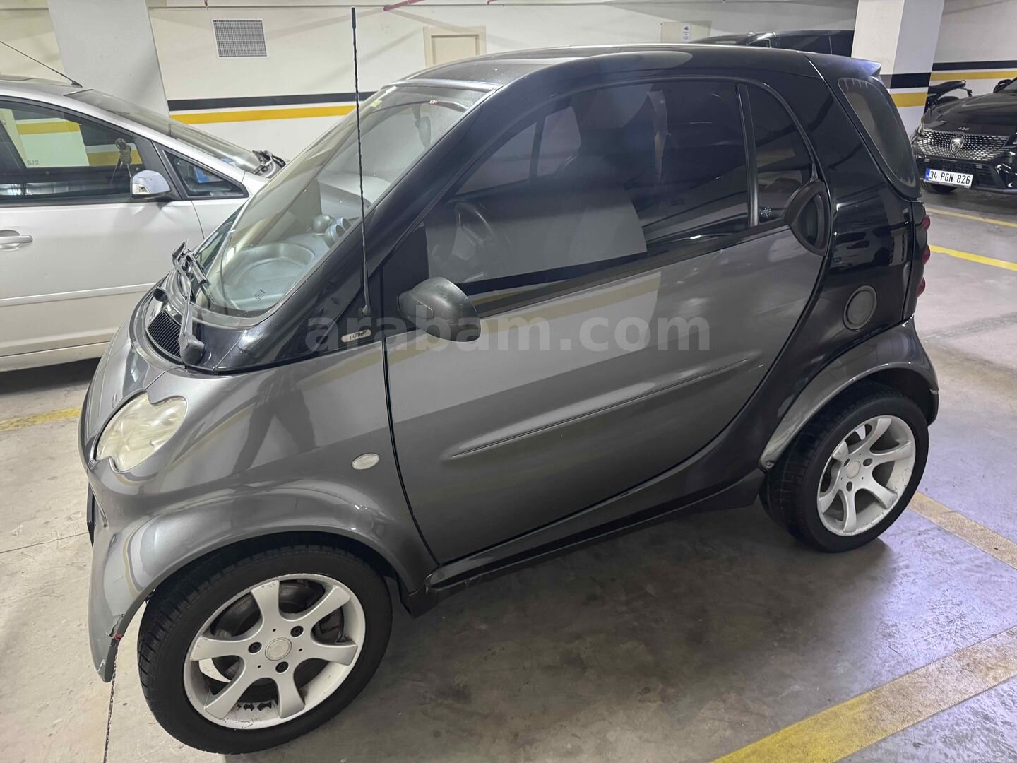 Sahibinden Smart ForTwo 0.7 Pulse 2005 Model İstanbul 145.000 km Füme 4