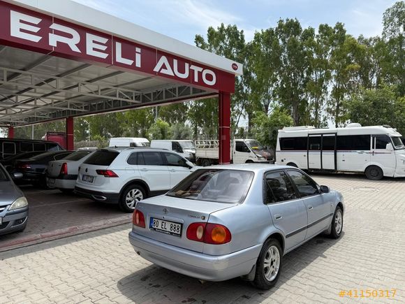 2001 TOYATA COROLLA 1,6 SOL SPECAİL LPG TAM BAKIMLI AİLE ARACI