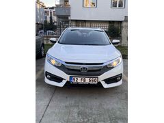2019 Trafiğe Çıkışlı Otomatik Honda Civic 1.6i VTEC Eco