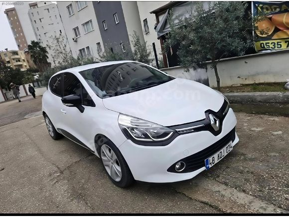 Sahibinden Renault Clio 1.5 dCi Touch 2014 Model  210.000 km Beyaz