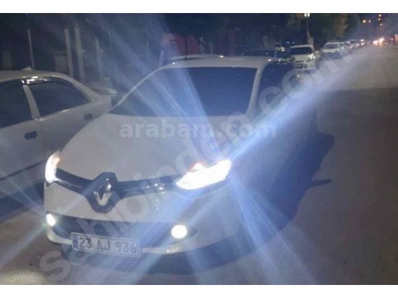 Öğretmenden Renault Clio 1.5 dCi Touch 2014 Model  86000 km Beyaz