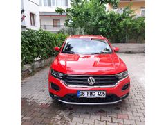 Sahibinden Volkswagen T-Roc 1.5 TSI Highline 2020 Model  56.000 km Kırmızı