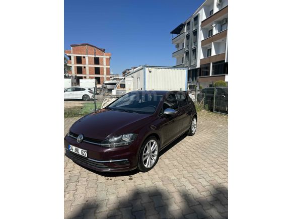 Sahibinden Volkswagen Golf 1.6 TDi BlueMotion Comfortline 2018 Model  133000 km Bordo