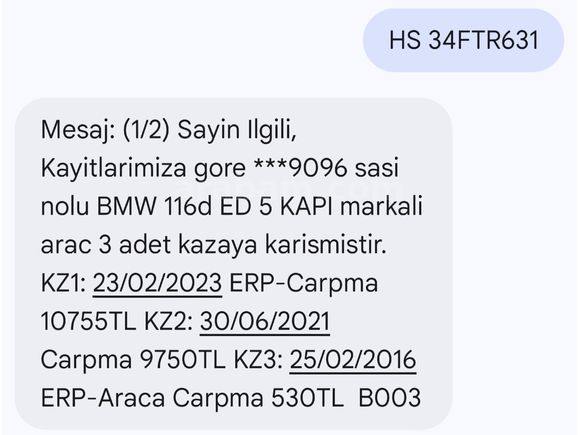 Sahibinden BMW 1 Serisi 116d Joy Plus 2015 Model