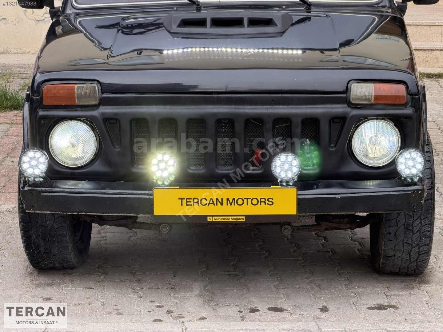 TERCAN MOTORS'DAN BAKIMLI 4X4 LADA NİVA KREDİ KARTINA 12 TAKSİT 5