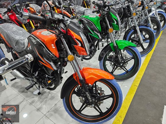 KARADAŞ MOTOR'dan ARORA AR-06 50CC... K.K 12 TAKSİT