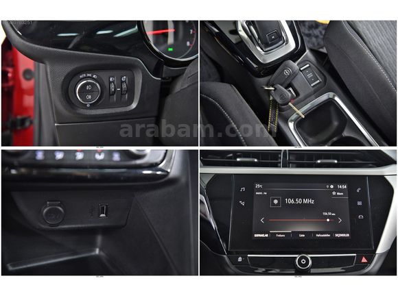 KUZEN AUTO / 2020 OPEL CORSA 1.2 T ELEGANCE ÇİFT RENK CAM TAVAN