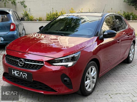 BOYASIZ OPEL CORSA 1.2T ELEGANCE CAM TAVAN 25.000KM Y.SERVİS BKM