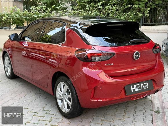 BOYASIZ OPEL CORSA 1.2T ELEGANCE CAM TAVAN 25.000KM Y.SERVİS BKM