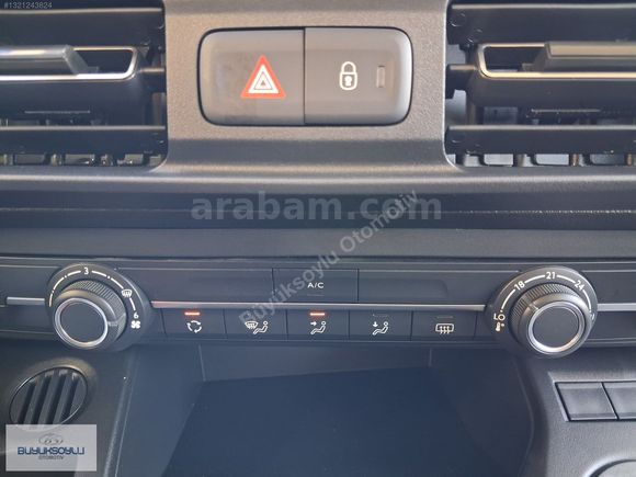 BÜYÜKSOYLU'DAN 2026 MODEL SIFIR OPEL COMBO 1.5 D ESENTİAL 130 HP