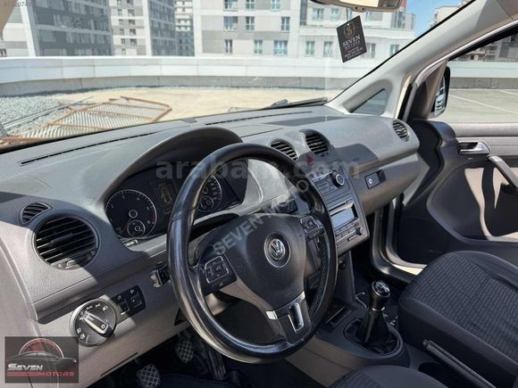 SEVEN'DEN 2012 VOLKSWAGEN CADDY 1.6 TDİ COMFORLİNE FULL+FULL