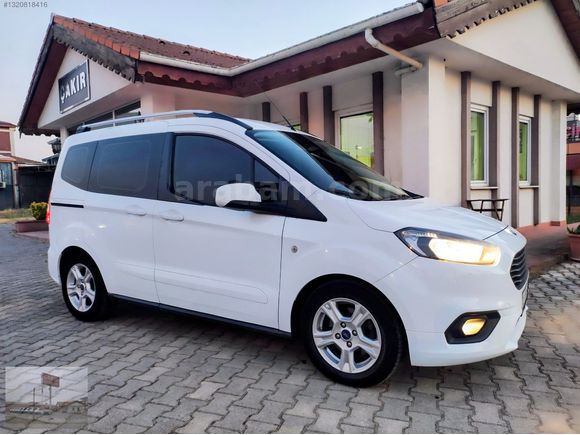 ''40595''-KM-2023 FORD COURİER 1.5 DELUX 100BG-HATASIZ-BOYASIZ.