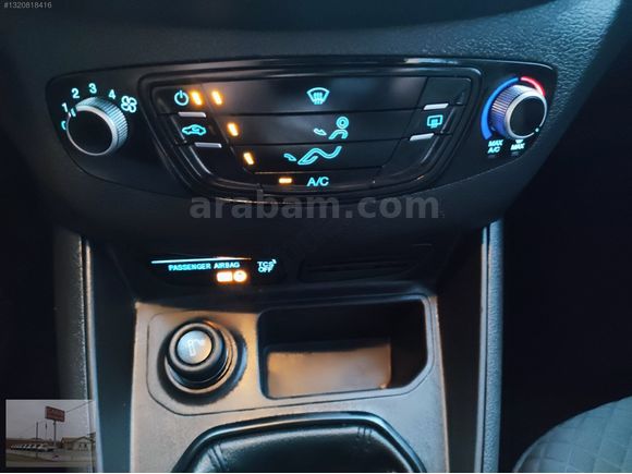 ''40595''-KM-2023 FORD COURİER 1.5 DELUX 100BG-HATASIZ-BOYASIZ.