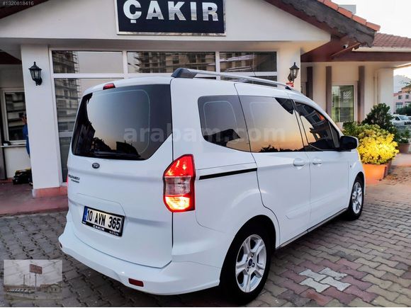 ''40595''-KM-2023 FORD COURİER 1.5 DELUX 100BG-HATASIZ-BOYASIZ.
