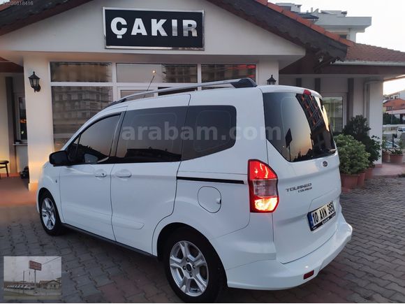 ''40595''-KM-2023 FORD COURİER 1.5 DELUX 100BG-HATASIZ-BOYASIZ.