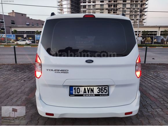 ''40595''-KM-2023 FORD COURİER 1.5 DELUX 100BG-HATASIZ-BOYASIZ.