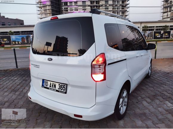 ''40595''-KM-2023 FORD COURİER 1.5 DELUX 100BG-HATASIZ-BOYASIZ.