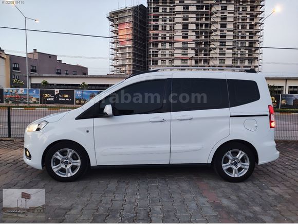 ''40595''-KM-2023 FORD COURİER 1.5 DELUX 100BG-HATASIZ-BOYASIZ.