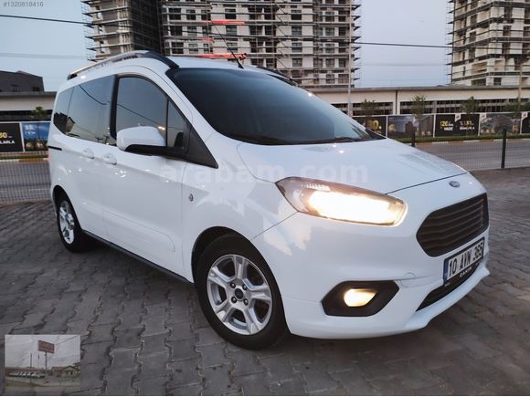''40595''-KM-2023 FORD COURİER 1.5 DELUX 100BG-HATASIZ-BOYASIZ.