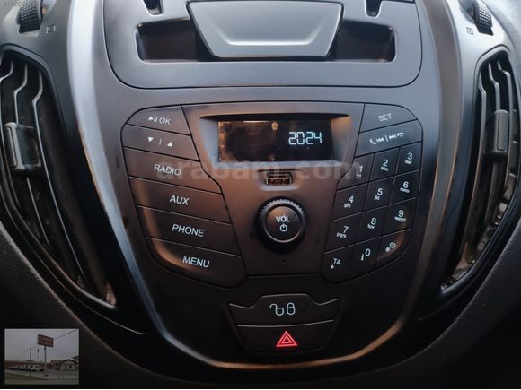 ''40595''-KM-2023 FORD COURİER 1.5 DELUX 100BG-HATASIZ-BOYASIZ.