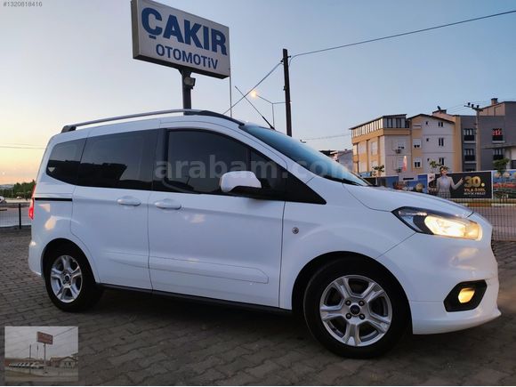 ''40595''-KM-2023 FORD COURİER 1.5 DELUX 100BG-HATASIZ-BOYASIZ.