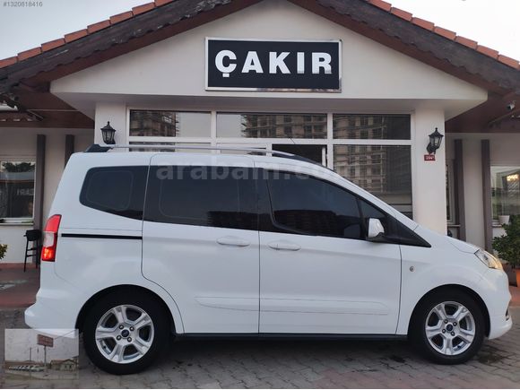 ''40595''-KM-2023 FORD COURİER 1.5 DELUX 100BG-HATASIZ-BOYASIZ.