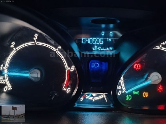 ''40595''-KM-2023 FORD COURİER 1.5 DELUX 100BG-HATASIZ-BOYASIZ.