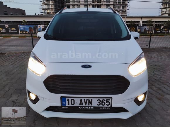 ''40595''-KM-2023 FORD COURİER 1.5 DELUX 100BG-HATASIZ-BOYASIZ.