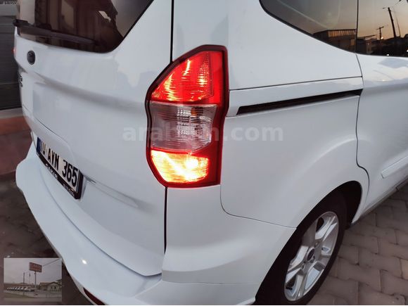 ''40595''-KM-2023 FORD COURİER 1.5 DELUX 100BG-HATASIZ-BOYASIZ.