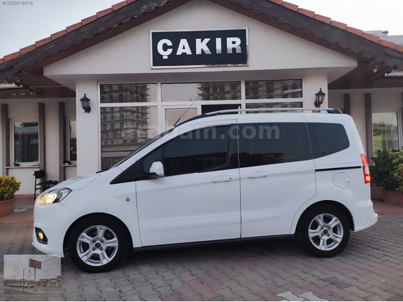 ''40595''-KM-2023 FORD COURİER 1.5 DELUX 100BG-HATASIZ-BOYASIZ.