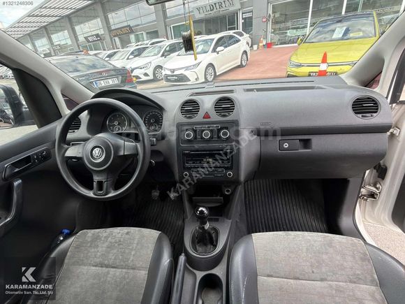 2012-CADDY MAXİ VAN-1.6 TDİ-BAKIMLI-MASRAFSIZ-UZUN ŞASE