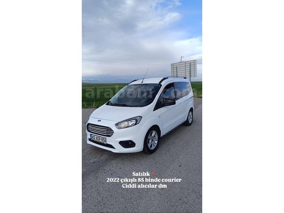 Sahibinden Ford Tourneo Courier 1.5 TDCi Delux 2021 Model 22 çıkışlı tertemiz courier