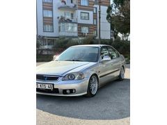 Sahibinden Honda Civic 1.6 i ES 2001 Model  236.000 km Gri (Gümüş)