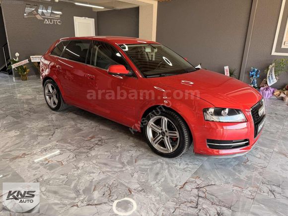 KNS AUTO'DAN 2011 MODEL AUDİ A3 S-TRONİC BOYASIZ LPG'Li
