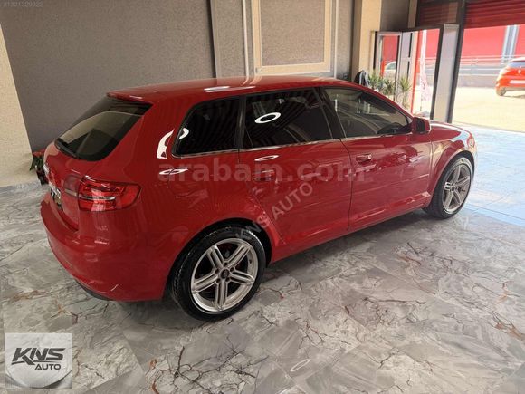 KNS AUTO'DAN 2011 MODEL AUDİ A3 S-TRONİC BOYASIZ LPG'Li