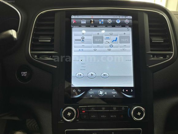MVG AUTO' DAN-DEĞİŞENSİZ-BOYASIZ- MEGANE-1.5.DCI-TESLA EKRAN