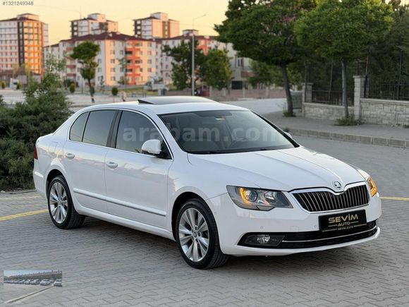/SEVİM AUTO'DAN/2013 SKODA SÜPERB 4KOLTUK ISITMA SUNROOF !