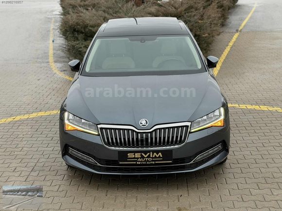 /SEVİM AUTO'DAN/2019 HATASIZ SKODA SÜPERB CAM TAVAN PRESTİGE !