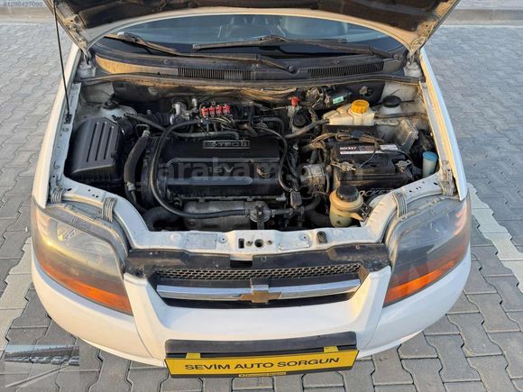// SEVİM AUTO'DAN CHEVROLET AVEO 1.4 16V SX LPG'Lİ ABS KLİMA //